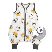 Sac de dormit cu picioruse Bamboo Panda 70 cm 0.5 Tog BBXCJ780-05FW