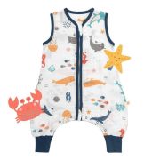 Sac de dormit cu picioruse Bamboo Under the Sea 70 cm 0.5 Tog BBXCJ790-05FW