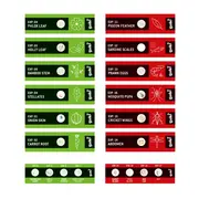 Set lamele pentru microscop - 20 de mostre diferite bkmr001