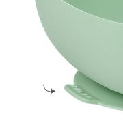 Bol silicon cu ventuza Beaba Sage Green ERFB913547