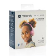 Casti Audio Wireless pentru Copii Motorola Moto JR300 Pink ERFJR300 PNK