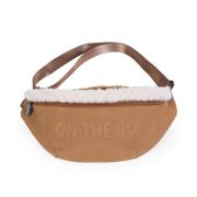 Geanta Childhome Banana On The Go aspect piele intoarsa Bej ERFCH-CWBANAMR