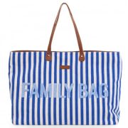 Geanta Childhome Family Bag Albastru Alb ERFCH-CWFBSTBL