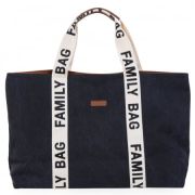 Geanta Childhome Family Bag Signature Negru ERFCH-CWFBSCBL