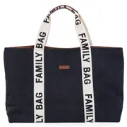 Geanta Childhome Family Bag Signature Negru ERFCH-CWFBSCBL