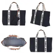 Geanta Childhome Family Bag Signature Negru ERFCH-CWFBSCBL