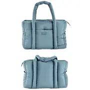 Geanta de infasat Beaba Puffi Paris Baltic Blue ERFB940317