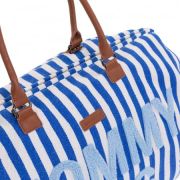 Geanta de infasat Childhome Mommy Bag Albastru Alb ERFCH-CWMBBSTBL