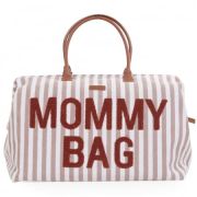 Geanta de infasat Childhome Mommy Bag Nude Alb ERFCH-CWMBBSTNR