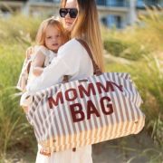 Geanta de infasat Childhome Mommy Bag Nude Alb ERFCH-CWMBBSTNR