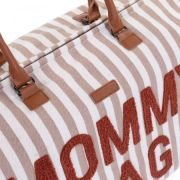 Geanta de infasat Childhome Mommy Bag Nude Alb ERFCH-CWMBBSTNR