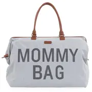 Geanta de infasat Childhome Mommy Bag Panza Oxford Gri ERFCH-CWMBBCGA