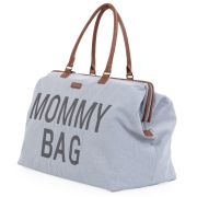Geanta de infasat Childhome Mommy Bag Panza Oxford Gri ERFCH-CWMBBCGA