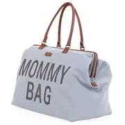 Geanta de infasat Childhome Mommy Bag Panza Oxford Gri ERFCH-CWMBBCGA