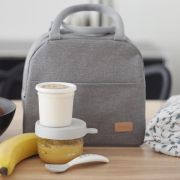 Geanta izoterma Beaba Heather Grey ERFB940276