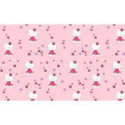 Lenjerie patut hubners kitty floricele 5 piese roz hublenhkf5r