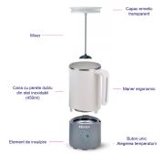 Preparator lapte MilkPrep White Grey ERFB911698