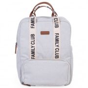 Rucsac de infasat Childhome Family Club Signature Alb ERFCH-CWBPSCOW