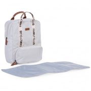 Rucsac de infasat Childhome Family Club Signature Alb ERFCH-CWBPSCOW