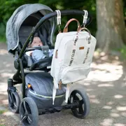 Rucsac de infasat Childhome Family Club Signature Alb ERFCH-CWBPSCOW