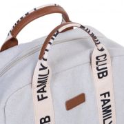 Rucsac de infasat Childhome Family Club Signature Alb ERFCH-CWBPSCOW