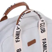 Rucsac de infasat Childhome Family Club Signature Alb ERFCH-CWBPSCOW