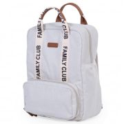Rucsac de infasat Childhome Family Club Signature Alb ERFCH-CWBPSCOW