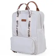 Rucsac de infasat Childhome Family Club Signature Alb ERFCH-CWBPSCOW