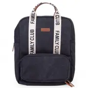 Rucsac de infasat Childhome Family Club Signature Negru ERFCH-CWBPSCBL