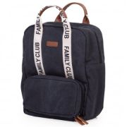 Rucsac de infasat Childhome Family Club Signature Negru ERFCH-CWBPSCBL