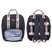 Rucsac de infasat Childhome Family Club Signature Negru ERFCH-CWBPSCBL