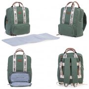 Rucsac de infasat Childhome Family Club Signature Verde ERFCH-CWBPSCGR
