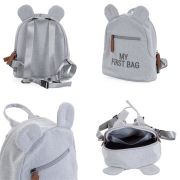 Rucsac pentru copii Childhome My First Bag Canvas Gri ERFCH-CWKIDBCGA