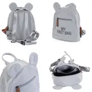 Rucsac pentru copii Childhome My First Bag Canvas Gri ERFCH-CWKIDBCGA