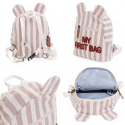 Rucsac pentru copii Childhome My First Bag Nude Alb ERFCH-CWKIDBSTNR