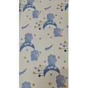 Scutece multifunctionale din finet 75x75 cm 3/set., blue Kreis