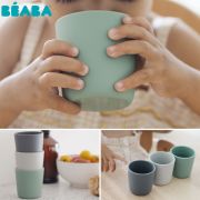 Set 3 pahare silicon Beaba Sage Green ERFB913545