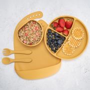 Set Diversificare, AppeKids, 100% Silicon, Classic - Honey KRTAK274964