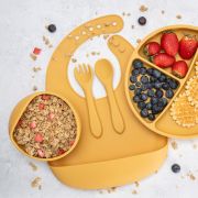 Set Diversificare, AppeKids, 100% Silicon, Classic - Honey KRTAK274964
