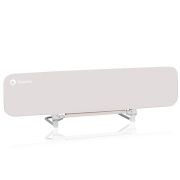Bariera de protectie pentru pat, Lionelo, Lora XL, Pliabila, Sistem de blocare StandSafe, Geanta de transport inclusa, 150x46 cm, Conform cu BS 7972:2001+A1:2009, Bej BYNLO-LORA_XL_BEIGE_SAND