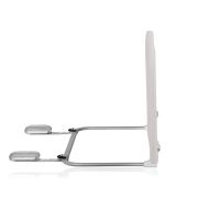 Bariera de protectie pentru pat, Lionelo, Lora XL, Pliabila, Sistem de blocare StandSafe, Geanta de transport inclusa, 150x46 cm, Conform cu BS 7972:2001+A1:2009, Bej BYNLO-LORA_XL_BEIGE_SAND