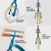 Bicicleta echilibru Yvolution Y Velo Junior Air Green ERFYV-YT30G4