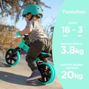 Bicicleta echilibru Yvolution Y Velo Junior Green ERFYV-YT16G2