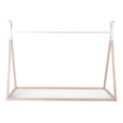 Cadru pat Tipi Childhome 90x200 cm Lemn Natural Alb ERFCH-B200TIPI