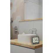 Ceas digital cu timer si termohigrometru pentru bucatarie si baie TFA 60.4001.10