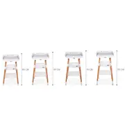 Masuta de infasat Childhome Evolux Natural Alb ERFCH-CHTEVONW