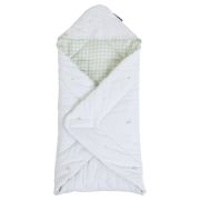 Paturica de infasat Childhome 75x75 cm Jerse Tetra Verde ERFCH-CCSWJVF