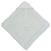 Paturica de infasat Childhome 75x75 cm Jerse Tetra Verde ERFCH-CCSWJVF