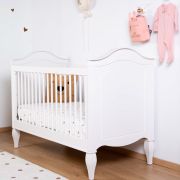 Patut Childhome Romantic White 70x140 cm, MDF Pin Alb ERFCH-B140ROW