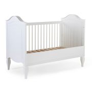 Patut Childhome Romantic White 70x140 cm, MDF Pin Alb ERFCH-B140ROW
